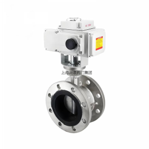 dn100不銹鋼電動(dòng)法蘭蝶閥開度調(diào)節(jié)